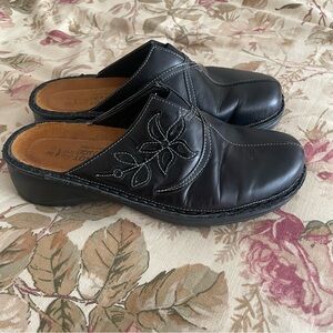 Naot Mule Clog Shoes Black Size 38/7.5 Women’s